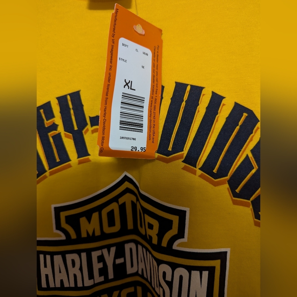Harley-Davidson Men's Las Vegas NV Short Sleeve Tee Size XL NWT MSRP $29.95 - Picture 4 of 4